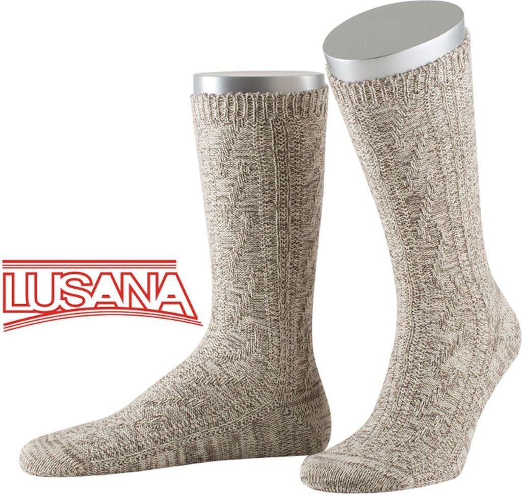 Lusana Umschlag Schoppersocken