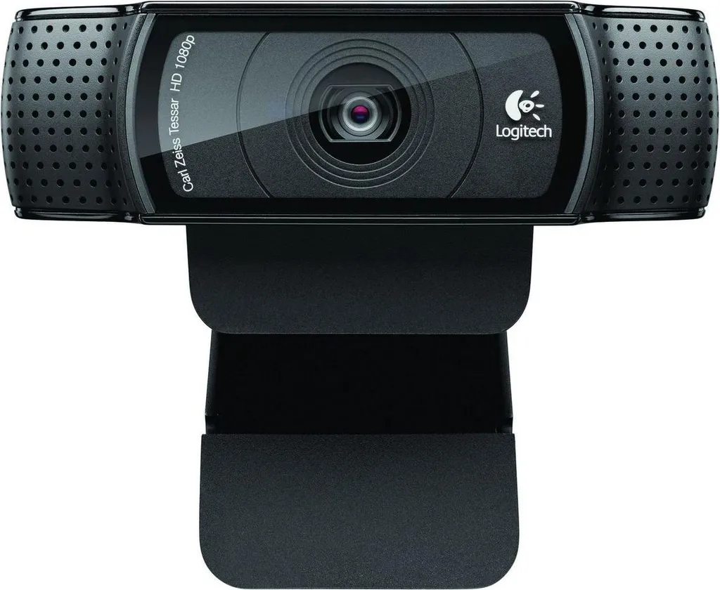Logitech C920 HD Pro Webcam 1080p Capteur Haute Précision et USB Noir