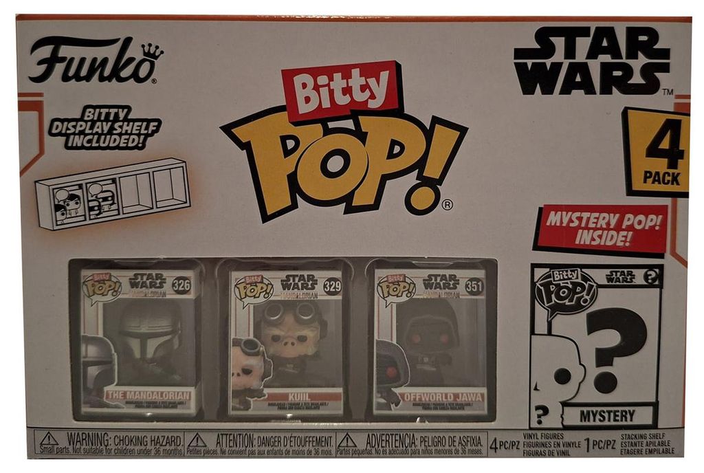 FK75452 - Star Wars: Mandalorian Bitty POP! Vinyl Figuren Produktbild 