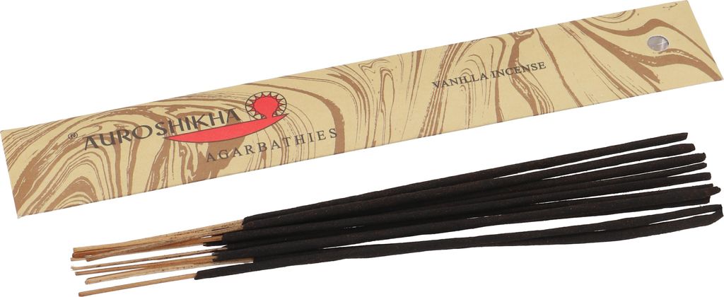 Auroshikha Räucherstäbchen - Vanilla Incense, Orange, Produktbild 