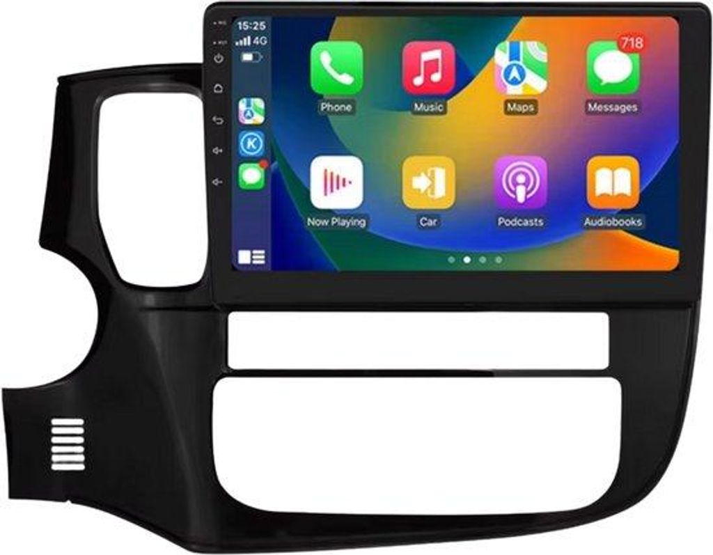 Mitsubishi Outlander 3 S-Serie Android Autoradio – CarPlay, Android Auto, 1280x720 QLED, Bluetooth, DSP, DAB+, Split-Screen, PIP, Doppel-DIN – ...