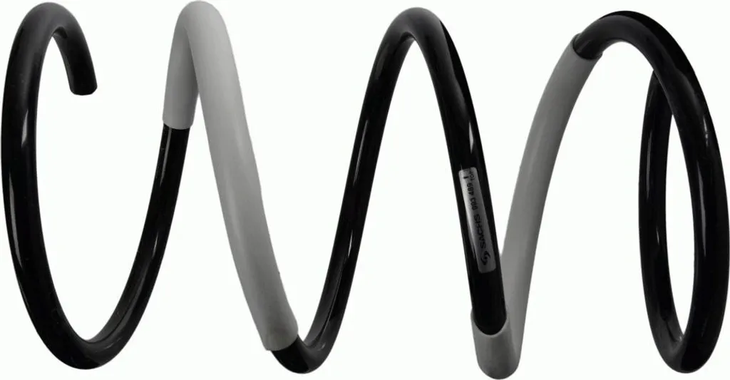 Ressort de suspension en acier renforcé SACHS 993 489 - Fiabilité OE 54630