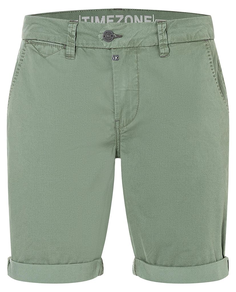 Timezone Shorts verdeckter Zip-Fly schmaler Schnitt Zierknöpfe Größe: 36W