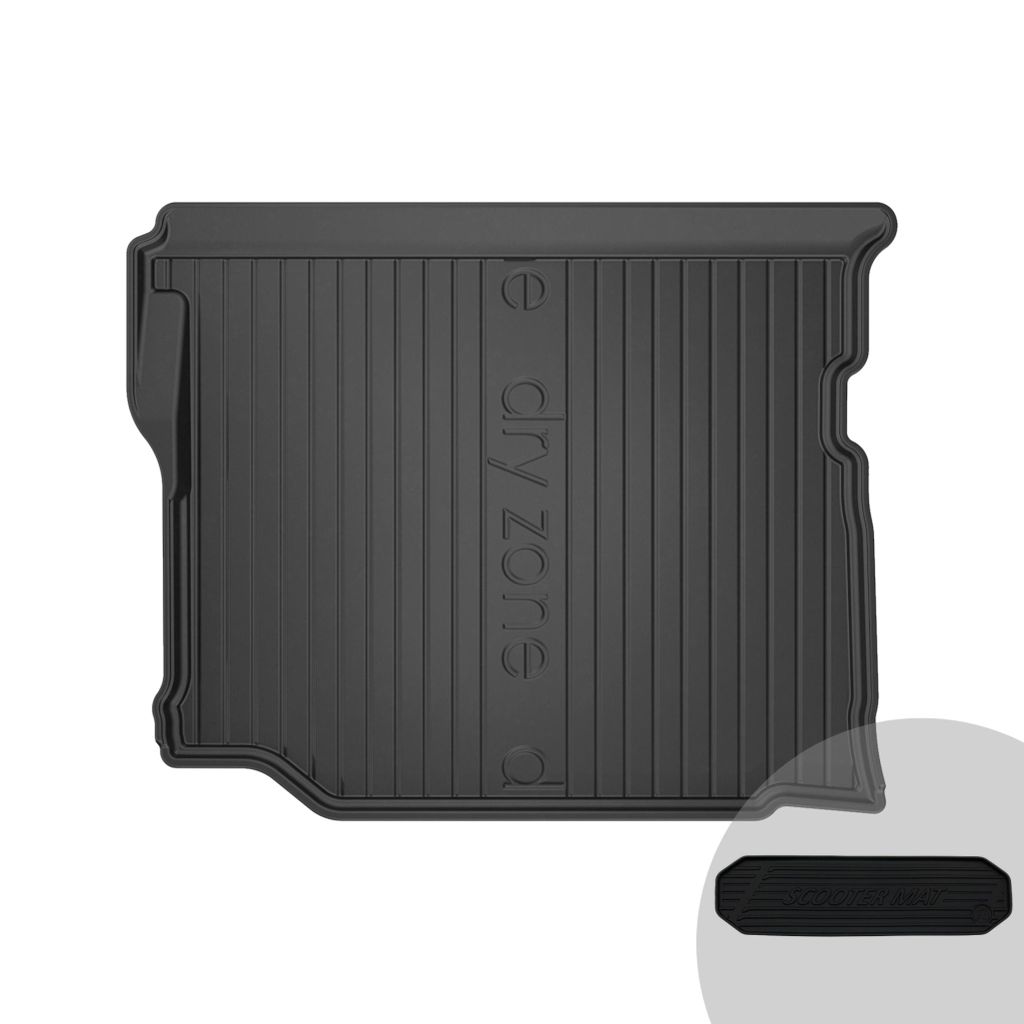 FROGUM Gummi Kofferraummatte Kofferraumwanne für Jeep Wrangler IV Unlimited 17-