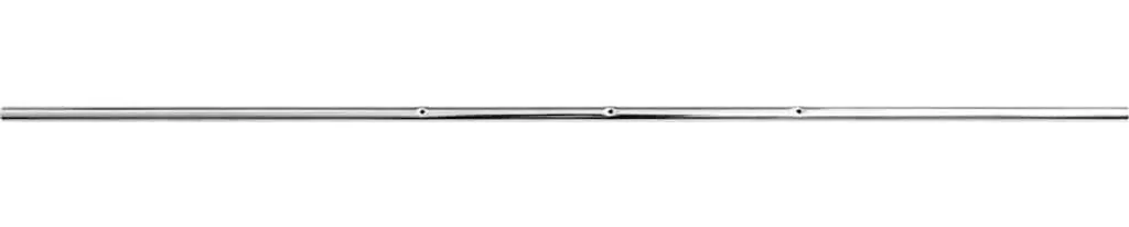 Barres pour baby-foot vidaXL 8 pcs 15,9 mm en acier chromé robuste - 2