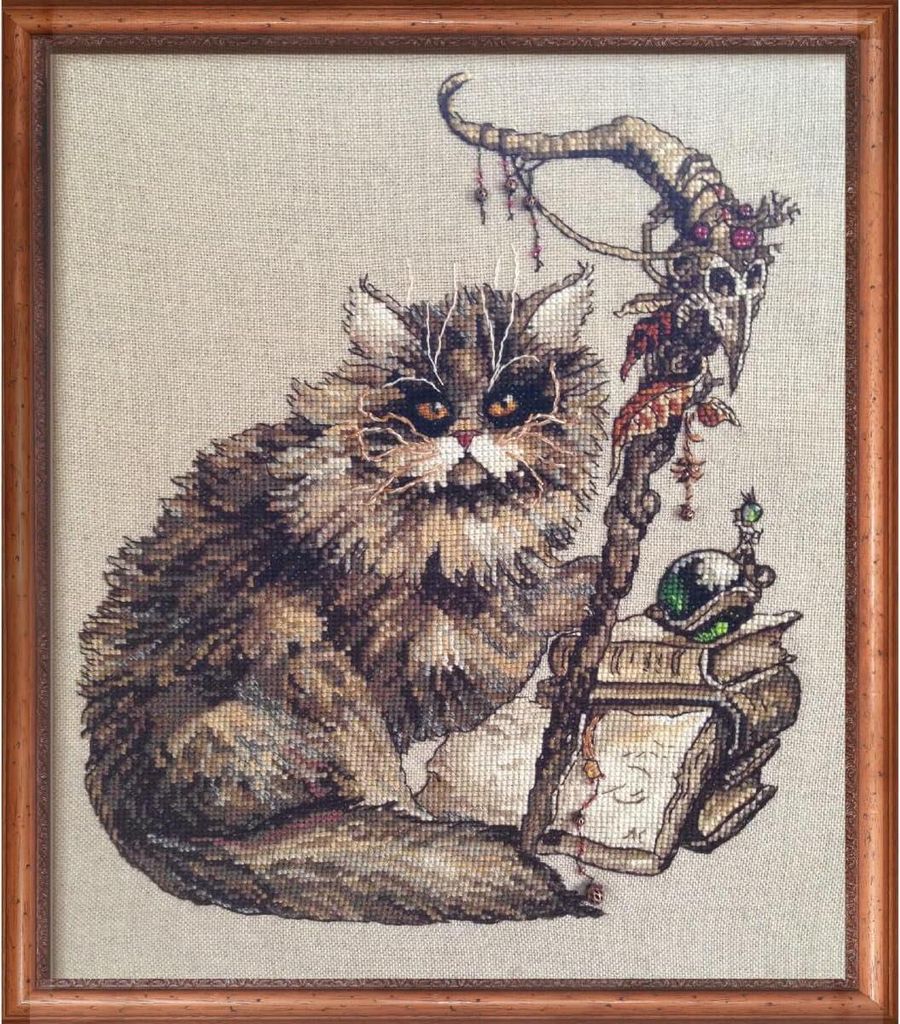 Nimue Kreuzstich Papier-Zählvorlage "Schamane", 142G