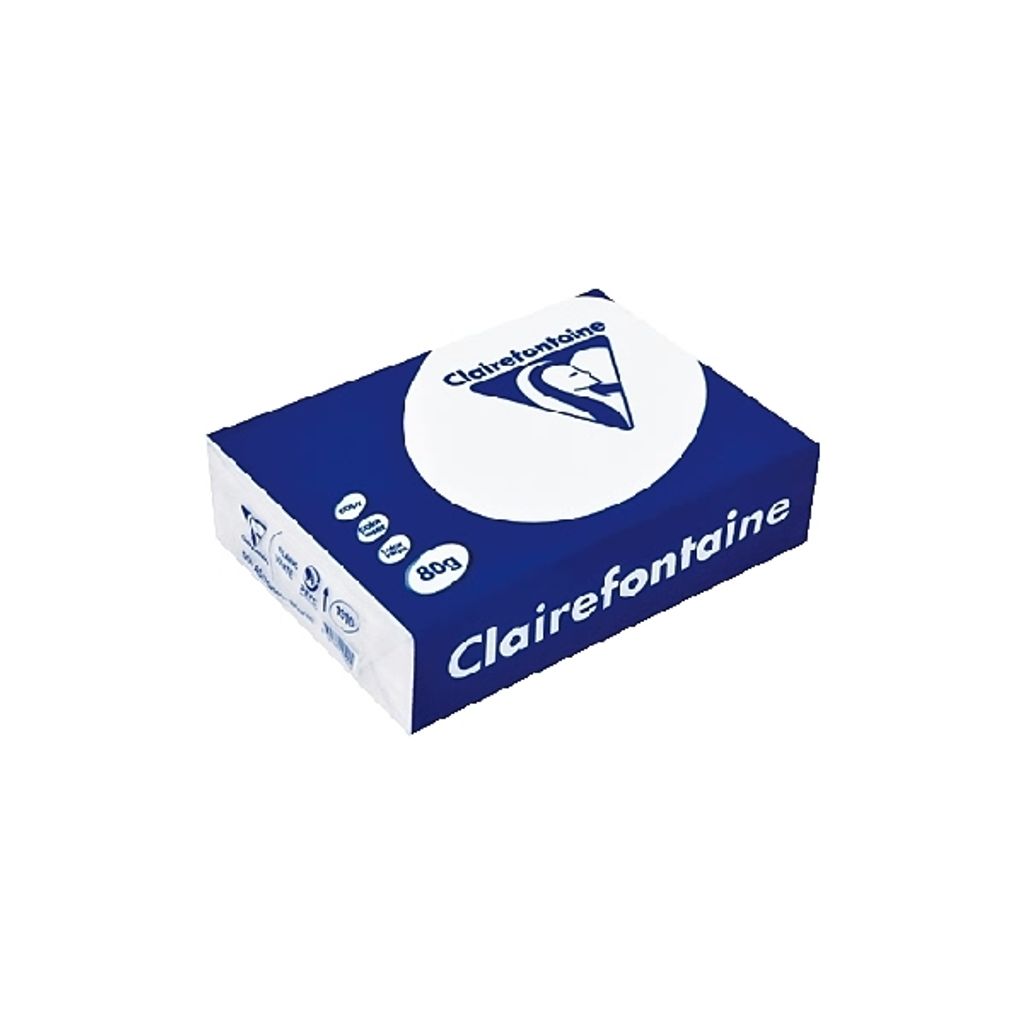 Clairefontaine 1910C Druckerpapier Clairalfa blickdichtes Produktbild 