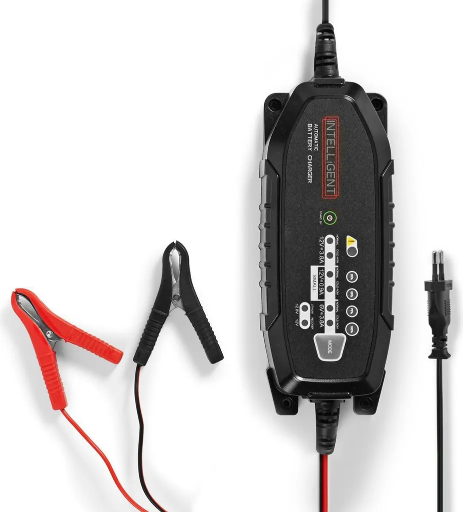 Chargeur de batterie anti-panne pour restaurer les batteries 6V 12V 3.8A