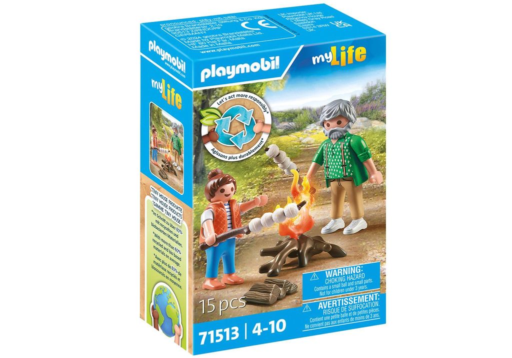 PLAYMOBIL myLife Lagerfeuer mit Marshmallows 71513