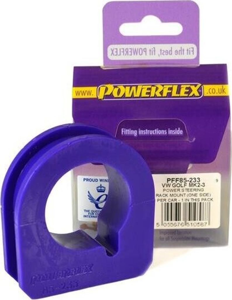 Powerflex Lagerung Lenkgetriebe PFF85-233 Vorne für VW GOLF Produktbild 