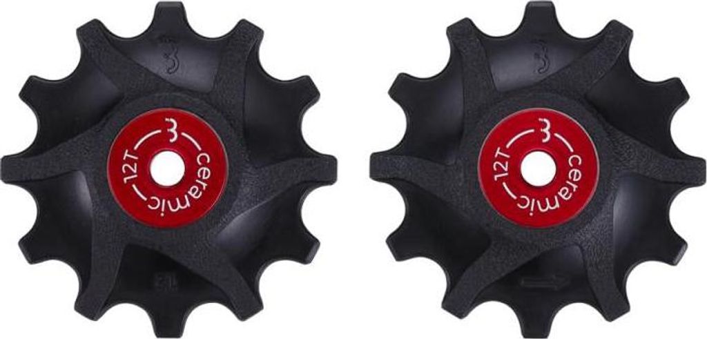 BBB Cycling Schaltungsrädchen RollerBoys Ceramic 12-Z 12 schwarz - leichte, r...