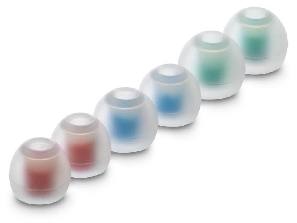 Hama 00221838, Nauszniki, Silikon, Biały Zdjęcie produktu 