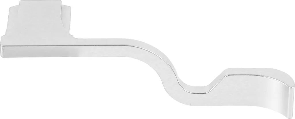 Impugnatura per pollice, adatta alla fotocamera R6II, supporto per slitta flash, mano, lega di alluminio, accessori per la fotografia, argento