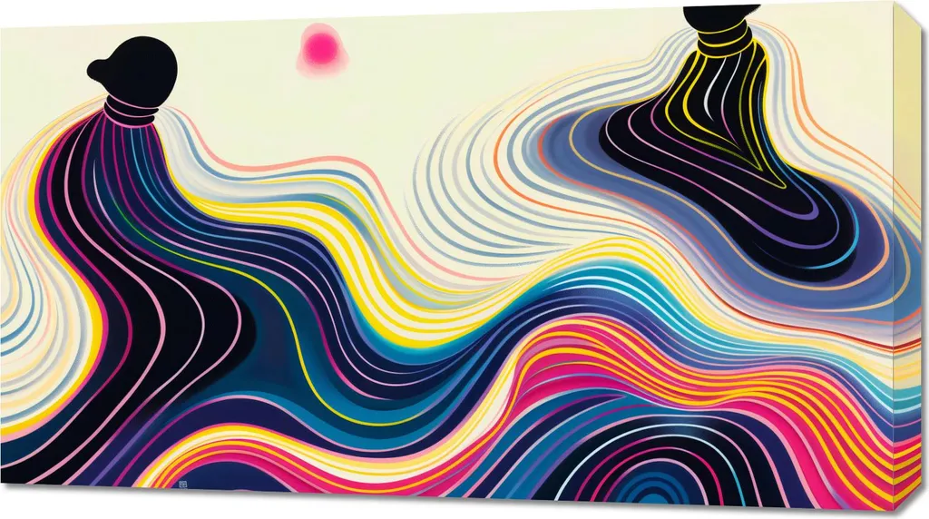 Quadro Arredo 90x50 cm Specchio d'Acqua - Emozioni su Tela Casa