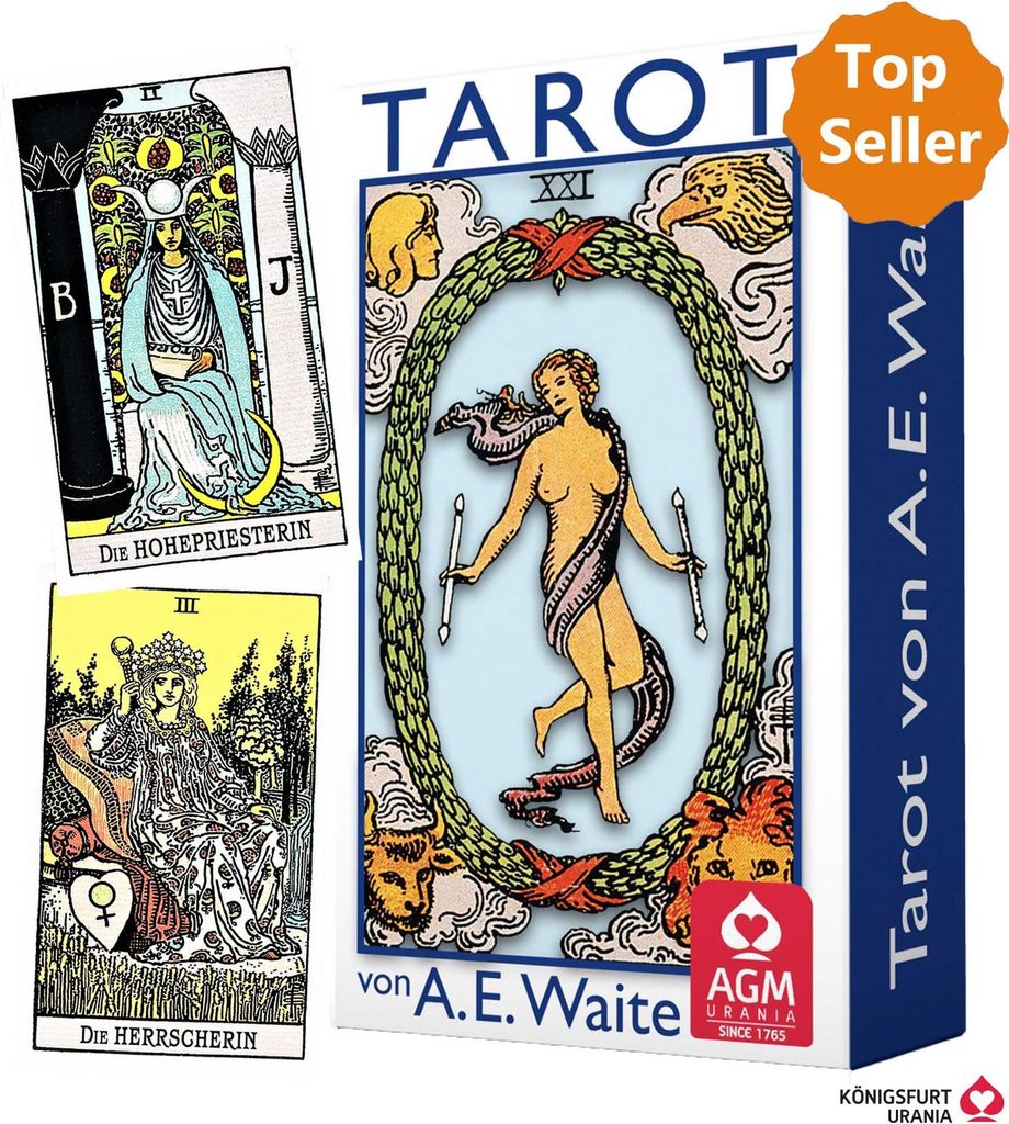 Waite Tarot, Tarotkarten (Pocket) Produktbild 