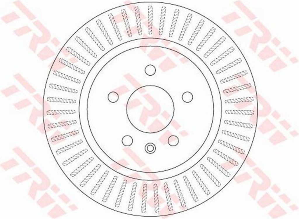 Bremsscheibe TRW DF6371
