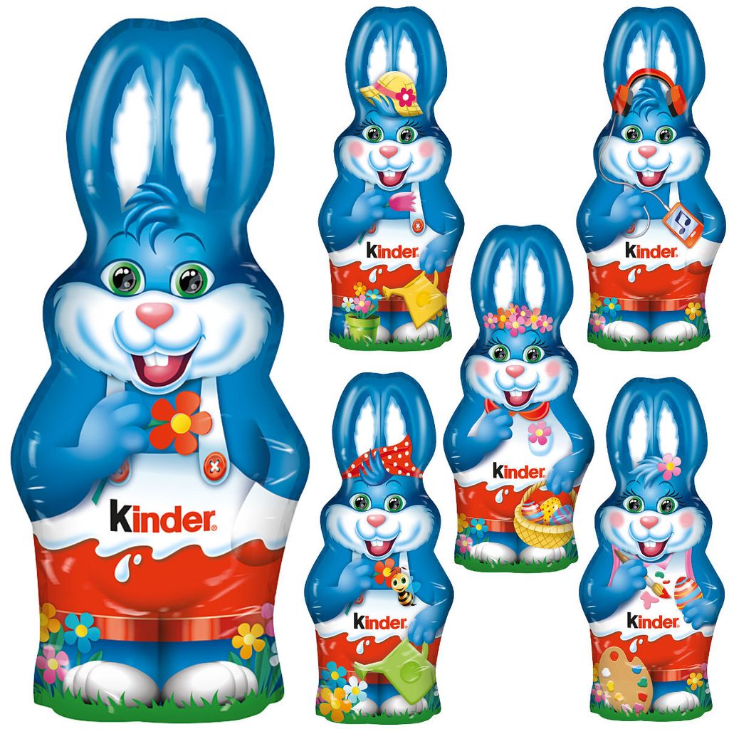 Kinder Harry Hase Osterhasen Hohlfigur Milchcremefüllung Produktbild 2