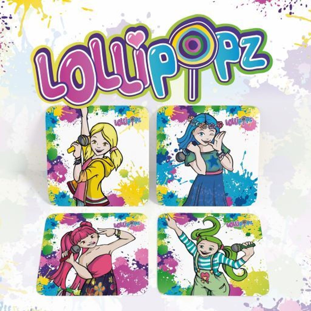 Lollipopz set podtácků Produktbild 