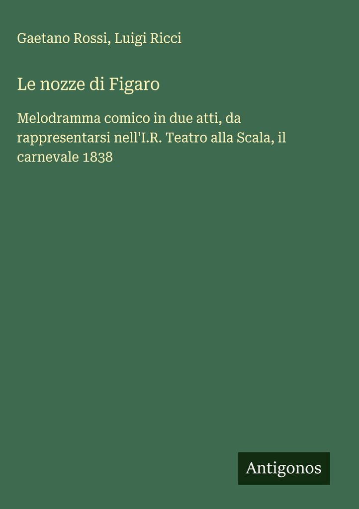 Die Hochzeit des Figaro