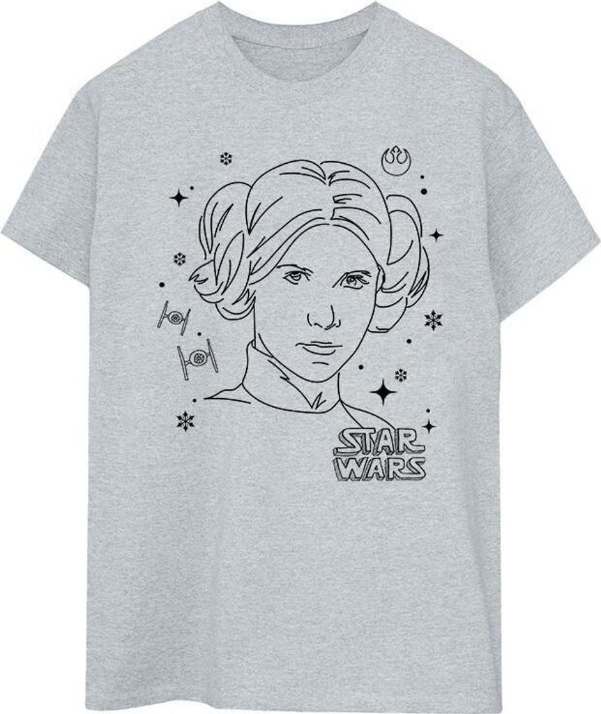 Star Wars - "Episode IV: A New Hope" T-Shirt für Damen BI45263 (L) (Grau)