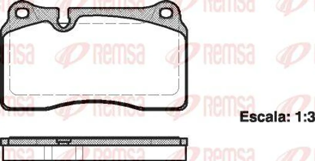 Plaquettes de frein OE 8J0698151D haute résistance pour VW et Audi TT