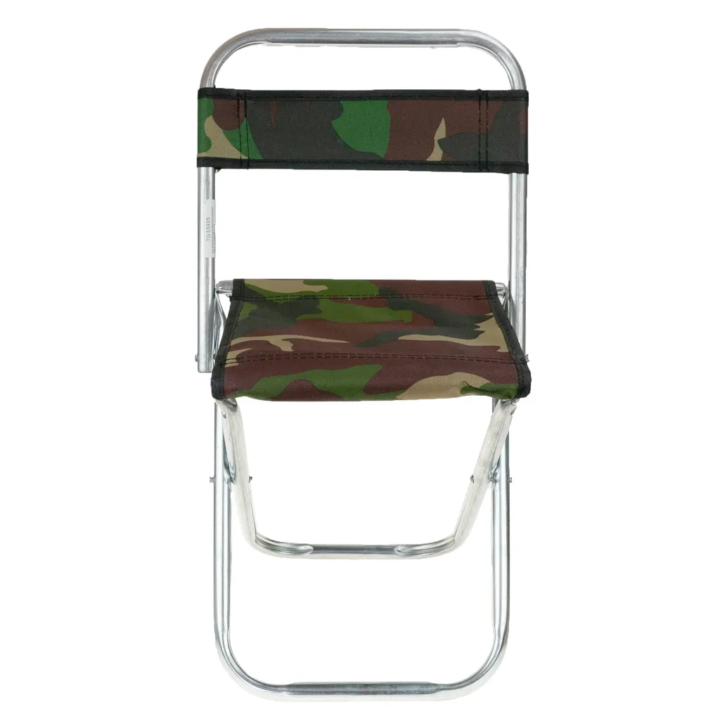 Chaise de pêche pliante pour session longue - Matériel de bivouac