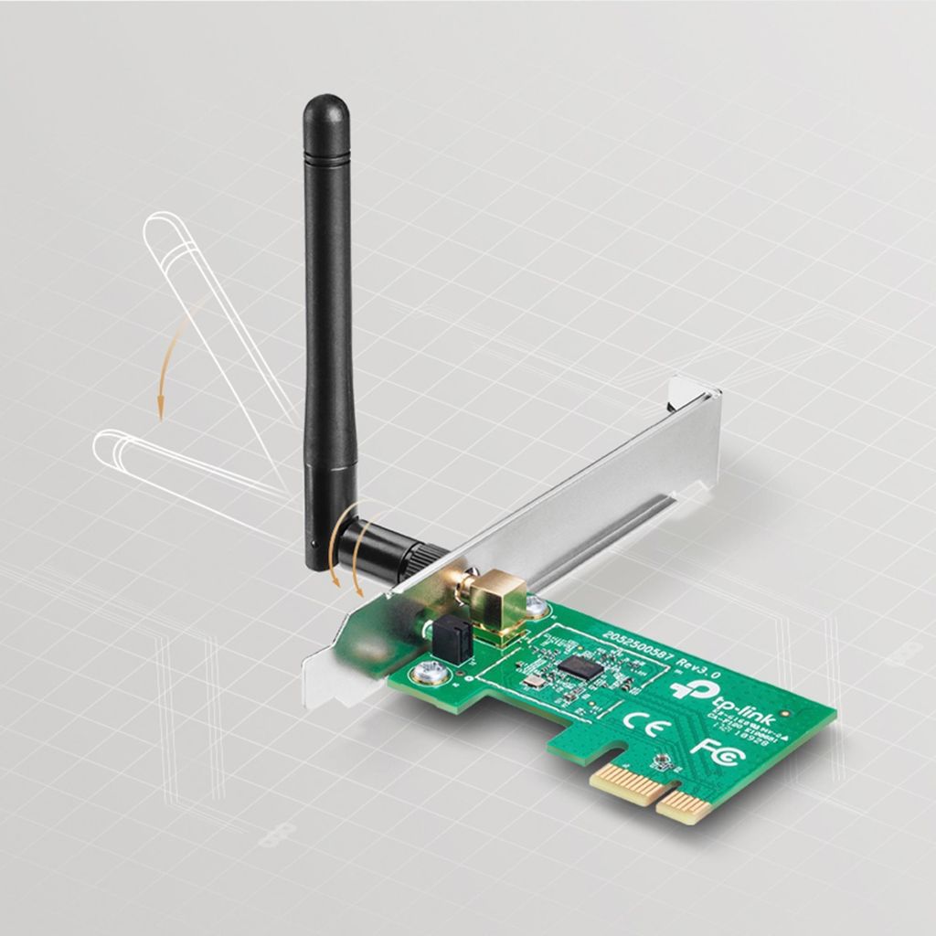 TP-Link TL-WN781ND, Interní, Bezdrátový, PCI Express, WLAN, Obrázek produktu 