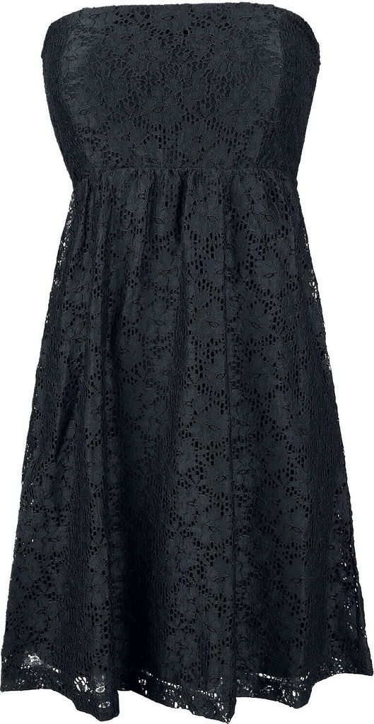 Urban Classics Kurzes Kleid Damen Ladies Laces Dress schwarz 3XL
