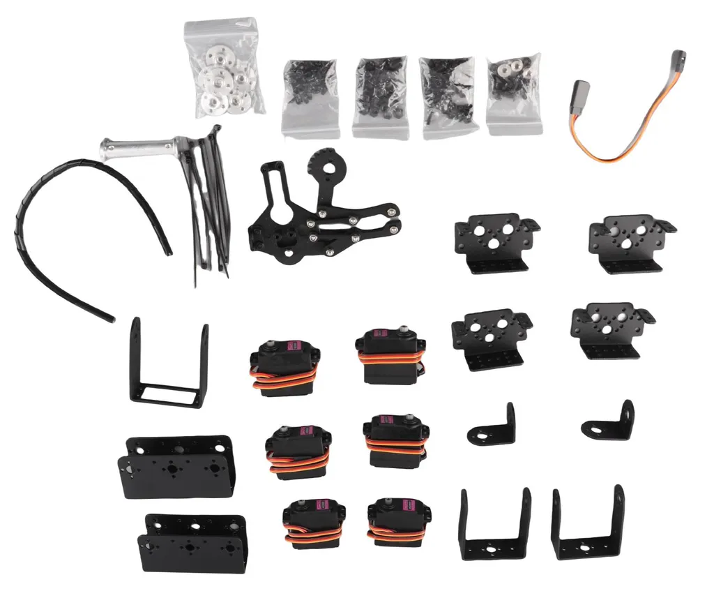 Kit pince pour bras robotisé 6 DOF manipulateur en alliage d'aluminium