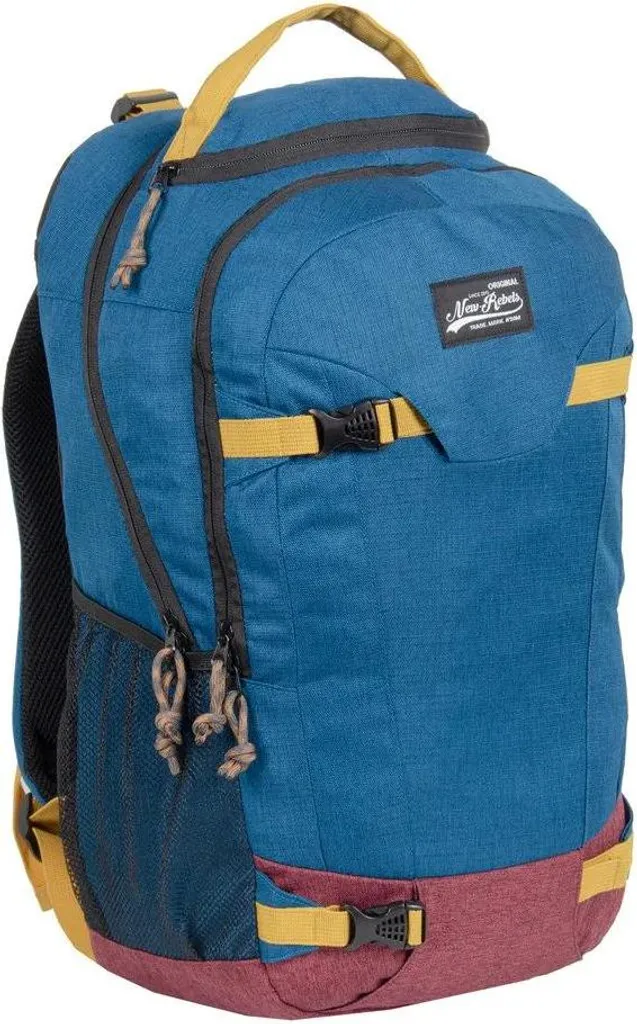 Sac à dos New Rebels Andes Big Round 33L Bleu - Nouveau Design Urbain