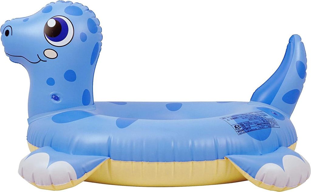 Blauer Dinosaurier-Schwimmring für Kinder von 5 bis 10 Produktbild 