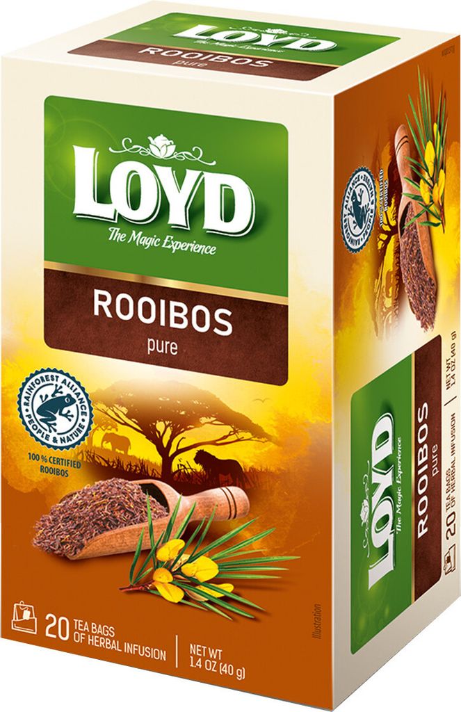 Thé Rooibos Loyd Pure, 20 sachets Image du produit 