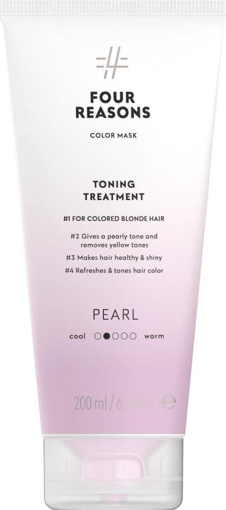 Four Reasons Color Mask Toning Treatment Pearl 200ml Produktbild 