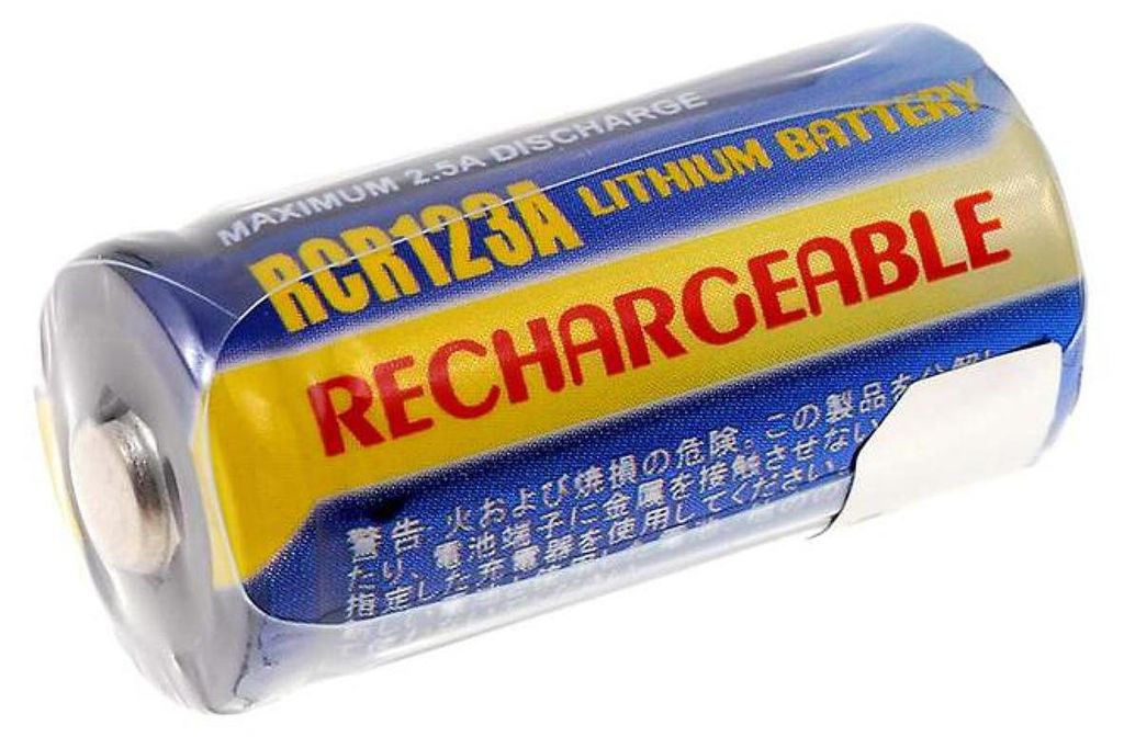 Batterie pour type/réf. RCR123A Image du produit 