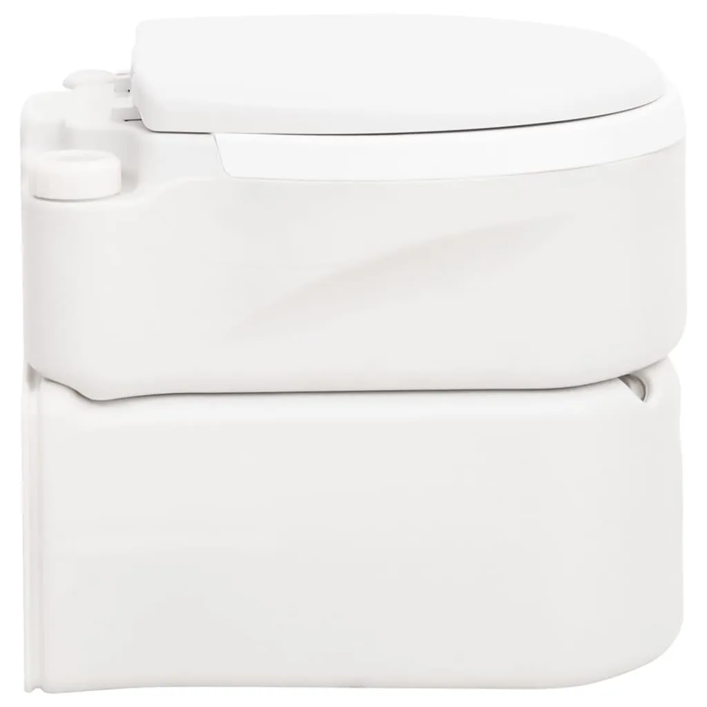 WC Camping 24+17 L avec Réservoirs HDPE Robuste et Design Compact - 9