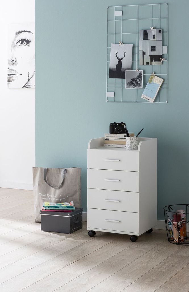 FineBuy mobilný podstavec 40 x 70,5 x 33 cm, stolový Obrázok produktu 3