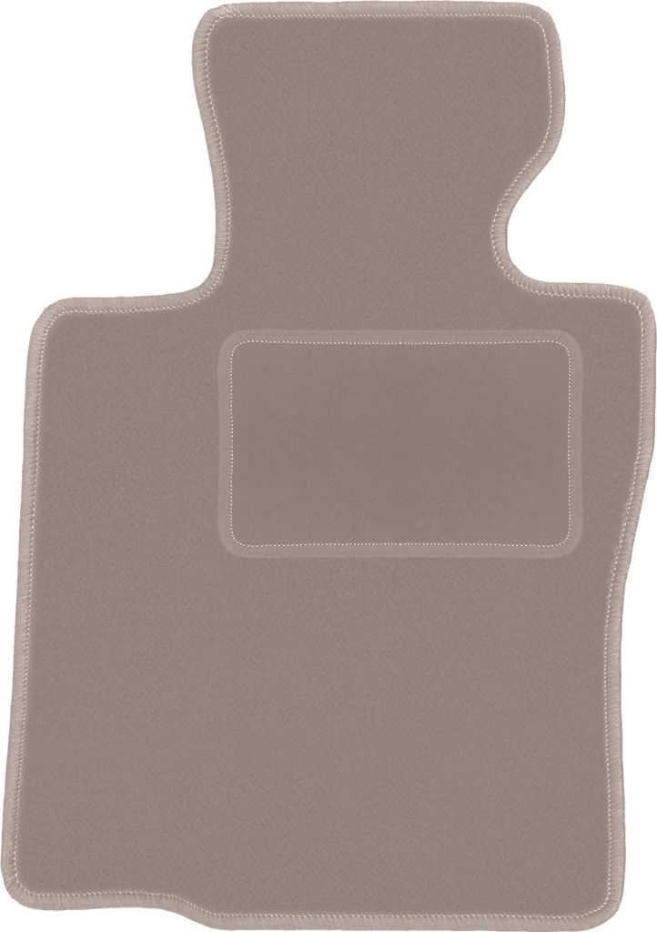 Fahrerfußmatte Velours beige passend für Mini Countryman Produktbild 