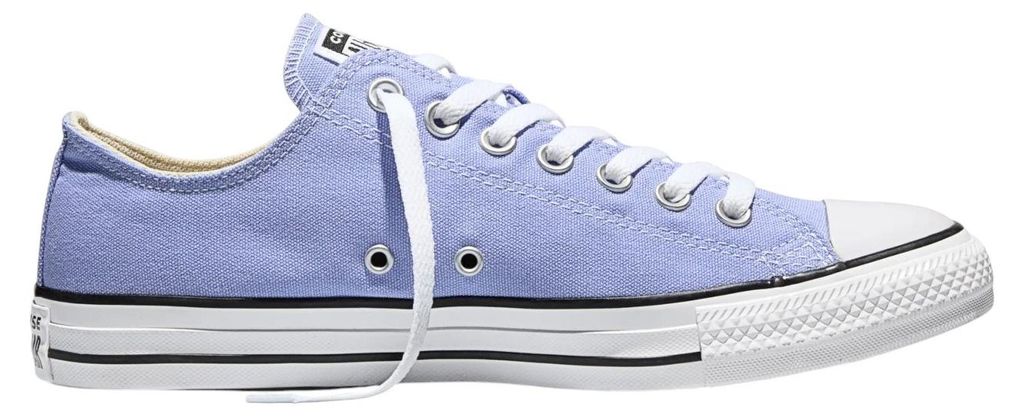 Converse Chuck Taylor All Star Canvas Low Damen Sneaker OX Low Top Lila 38 EU