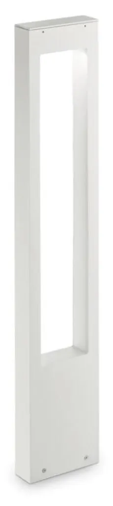 Lampadaire blanc VEGA structure métal 1 ampoule E27 design sobre