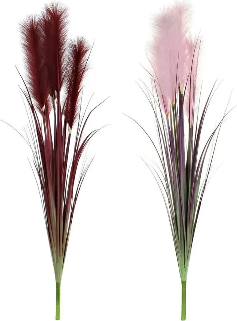 Bouquet de Fleurs Artificielles Grandes Tiges de Roses 106 cm - 2 pcs