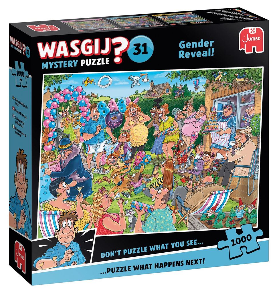 Wasgij 1110100903, 1 000 pièces, Dessins animés, 15 ans Image du produit 