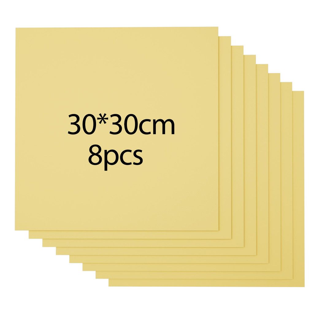 8 Stück 3mm 30x30cm farbiges Sperrholz ohne Lack für Modellbau, La?erschneiden und gràvieren, Gold