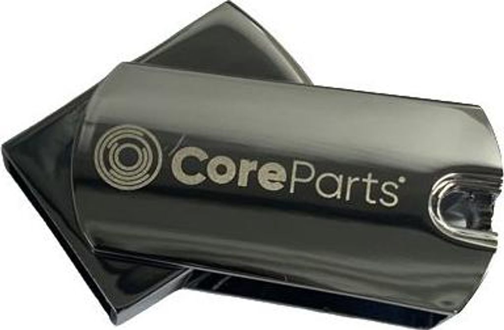 CoreParts 64 GB USB 3.0 Schwenk-Flash-Laufwerk, Weiß, Lesen/Schreiben 100/20 MB/s, MMUSB3.0-64GB-1
