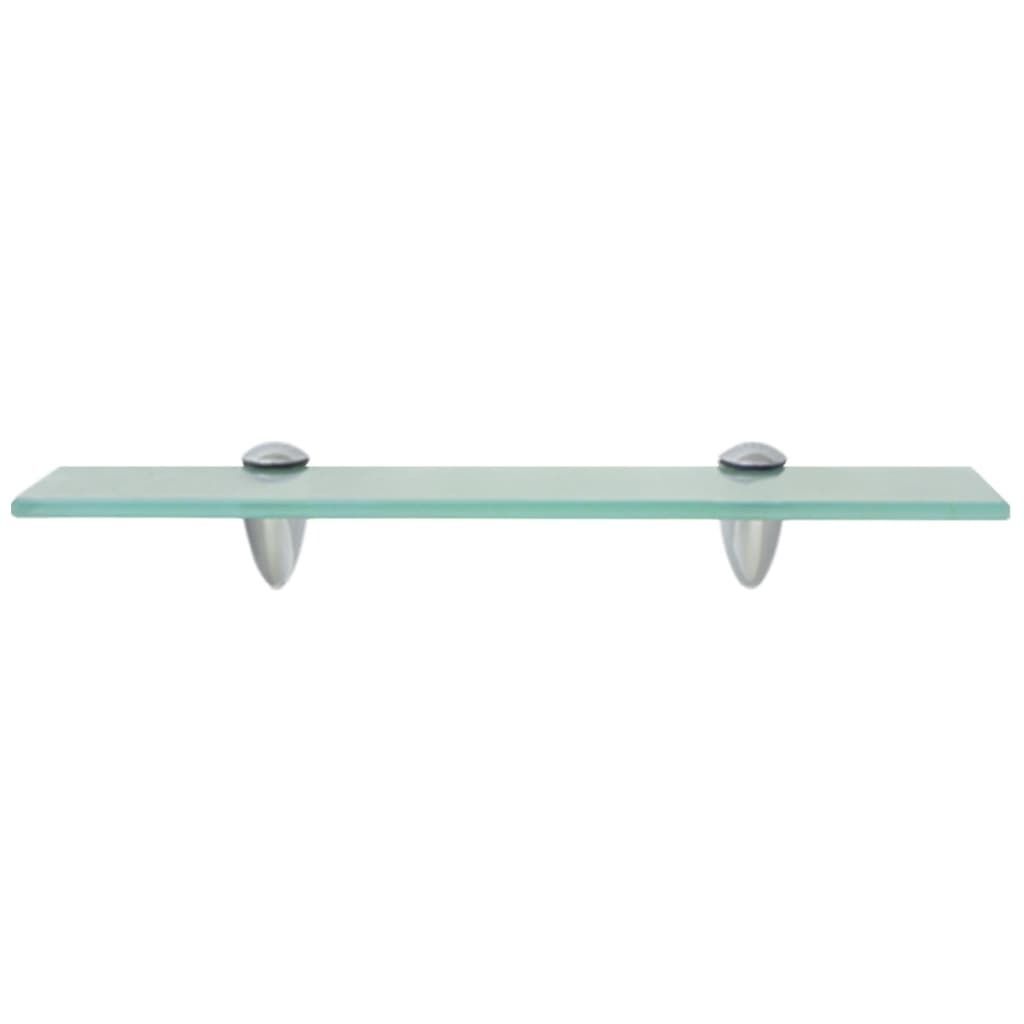 vidaXL Schweberegale 2 Stk. Glas 40x20 cm 8 mm
