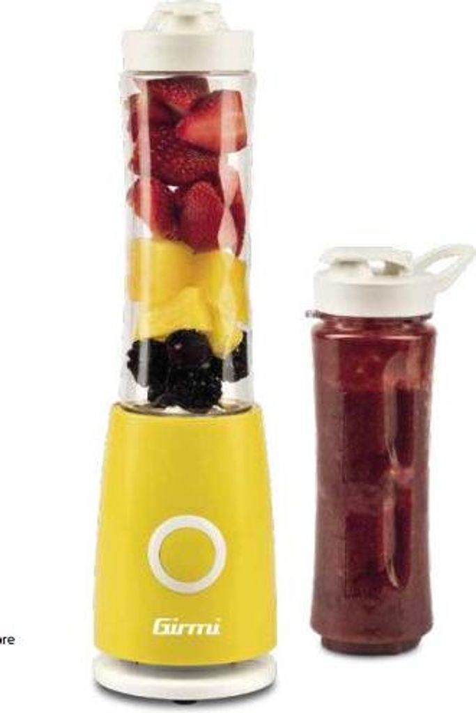 Girmi FR0405 Tischmixer 0.5L 260W Edelstahl Weiß und Gelb