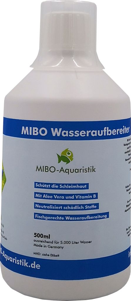 MIBO Aquarium Wasseraufbereiter 500 ml für 2.500 Liter Produktbild 