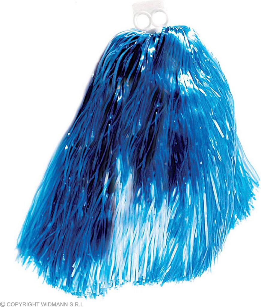 Blauer Tanzwedel - Pom Pom blau  Chearleader Pon Pon  - Produktbild 