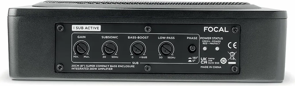 Focal ISUB Active 2.1 : Solution de Basses Puissantes pour Petit Espace - 5