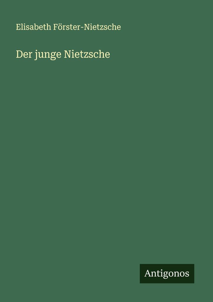Der junge Nietzsche