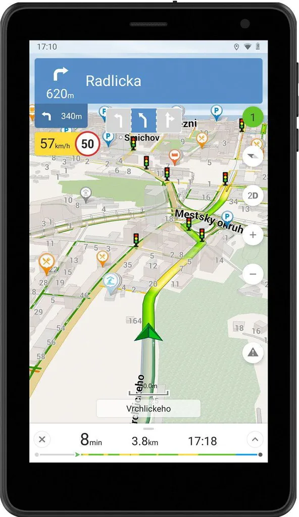 Tablette de Navigation GPS Navitel T797 Europe - Écran 7" Bluetooth